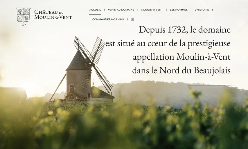Aperçu du site de Château du Moulin-à-Vent